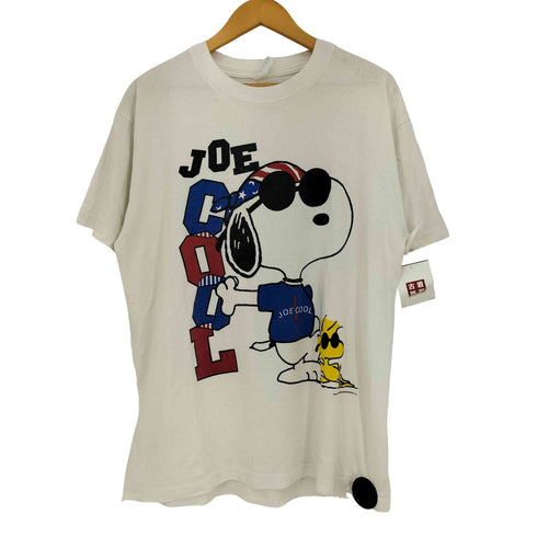 90s JOE COOL キャラクタープリント クルーネックTシャツ メンズ import:L