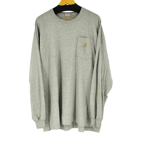 カーハート Carhartt LOOSE FIT HEAVYWEIGHT LONG-SLEEVE POCKET T-SHIRT メンズ JPN:XL