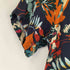 ザラ ZARA 総柄 S/S 開襟シャツ メンズ import:S