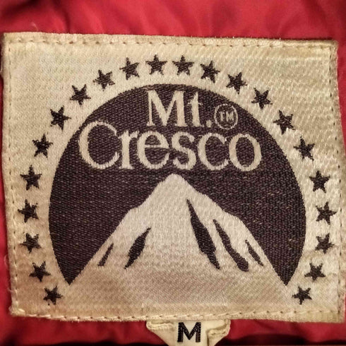 Mt.Cresco RUGGEDIER ポリコットン ダウン ボンバージャケット メンズ import:M