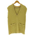 ビューティーアンドユースユナイテッドアローズ BEAUTY & YOUTH UNITED ARROWS ツイードライクVネックベスト レディース