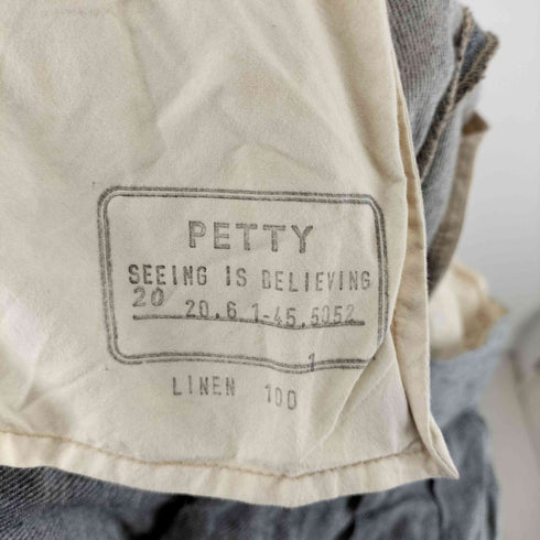 PETTY リネン100 ジョッパーズパンツ メンズ JPN:1