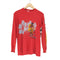HI CRU BEAVER CREEK 裾シングルモックネックプリントL/S Tシャツ メンズ