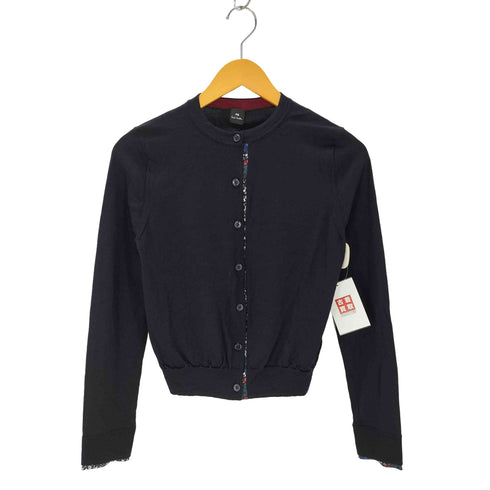 ピーエスポールスミス PS Paul Smith ウールクルーネックカーディガン レディース JPN:M