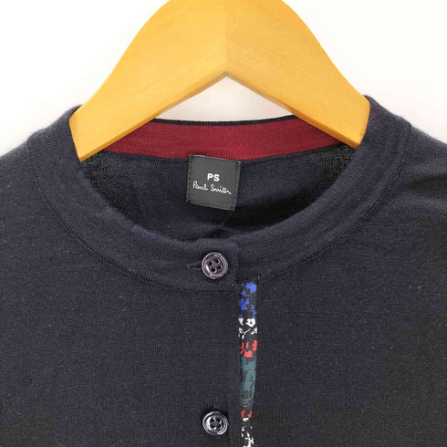 ピーエスポールスミス PS Paul Smith ウールクルーネックカーディガン レディース JPN:M