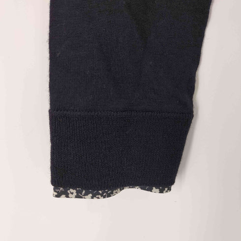 ピーエスポールスミス PS Paul Smith ウールクルーネックカーディガン レディース JPN:M