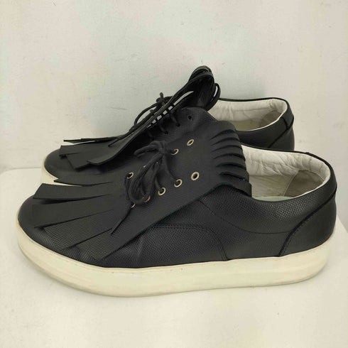 クリスバンアッシュ KRISVANASSCHE フリンジ レザースニーカー メンズ 41