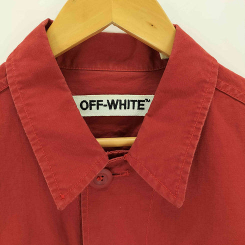 オフホワイト OFF-WHITE Field Jacket Square Red メンズ import:XS