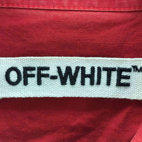 オフホワイト OFF-WHITE Field Jacket Square Red メンズ import:XS