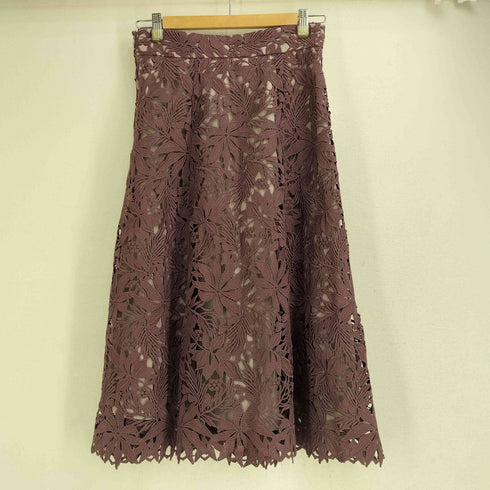 プロポーションバイボディードレッシング PROPORTION BODY DRESSING レースフレアースカート レディース M