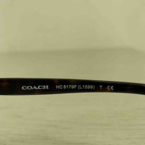 コーチ COACH Black Light Grey Gradient Alt Fit ブラウングラデーション ダークタートイズ べっ甲柄 サングラス レディース 58□16
