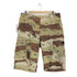 ステューシー Stussy 90S MADE IN USA 白タグ チョコチップカモハーフカーゴパンツ メンズ L