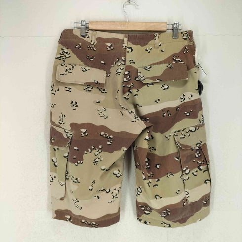 ステューシー Stussy 90S MADE IN USA 白タグ チョコチップカモハーフカーゴパンツ メンズ L