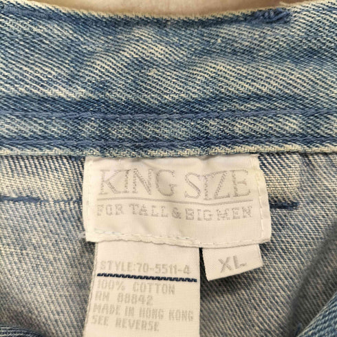 KING SIZE ビッグサイズデニムカーゴショーツ メンズ XL