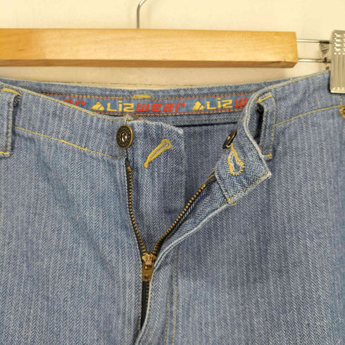 リズウェア LIZ wear 90S ヘリンボーンデニムスラックス メンズ 16