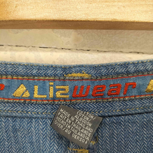 リズウェア LIZ wear 90S ヘリンボーンデニムスラックス メンズ 16