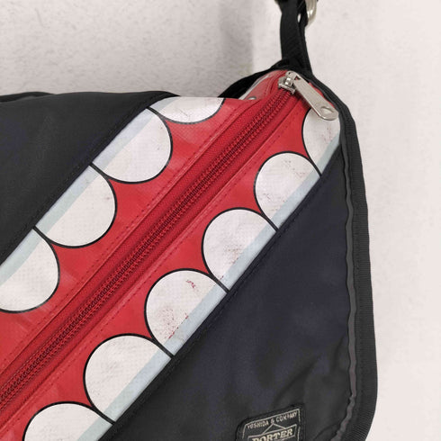 ポーター PORTER × ORIGINAL FAKE × GALLERY1950 Teeth graphic MESSENGER メンズ