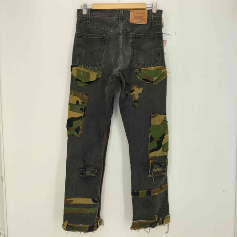 リーバイス Levis 505 カモ リメイク フレアデニムパンツ メンズ W31/L32