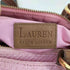 ローレンラルフローレン LAUREN RALPH LAUREN レザー切替バッグ レディース