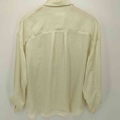 スローブシトロン SLOBE citron 21SS Funny サテンシャツ レディース FREE