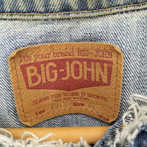 ビッグジョン BIG JOHN LOT 601X デニムベスト メンズ 4L