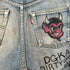 リーバイス Levis 92年製 503BXXボディ ペイントリメイク ダメージデニム メンズ 30