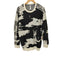 アディダス adidas LONG SLEEVE CREWNECK GRAPHIC SWEATER ヒストリカルジャカード ニット メンズ XO
