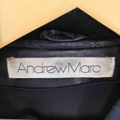 Andrew Marc 90S レザーフライトジャケット メンズ import:S