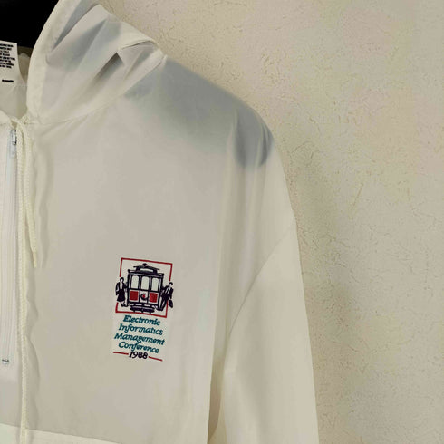 IDEALジップ ハーフジップパッカブルジャケット メンズ import:XL