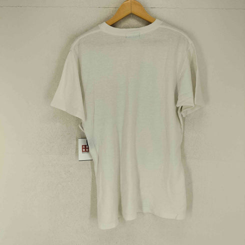 カバンドズッカ CABANE de ZUCCa フェザープリントクルーネックTシャツ メンズ JPN:M