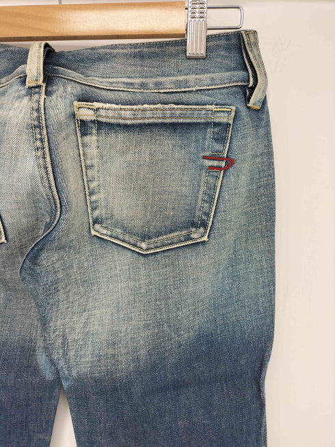 ディーゼル DIESEL ストレートデニムパンツ レディース 25