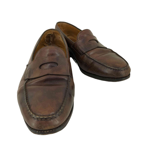 JOHN LOBB ミュージアムカーフ パリジャンブラウン Lopez ロペス コインローファー メンズ ソール長さ 27