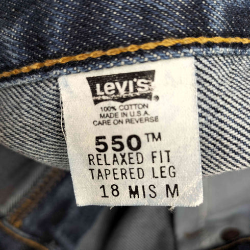 リーバイス Levis 00S USA製 550 テーパードデニム メンズ 18 MIS M