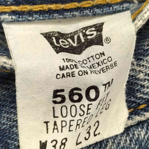 リーバイス Levis 00S メキシコ製 560 テーパードデニム メンズ W38/L32