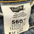 リーバイス Levis 00S メキシコ製 560 テーパードデニム メンズ W38/L32
