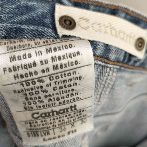 カーハート Carhartt Loose Fit ストレートデニム メンズ 36/30