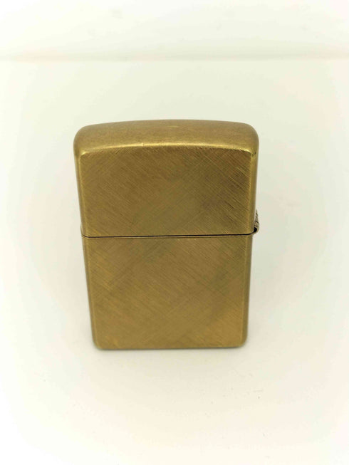 ジッポ ZIPPO 29675 Zippo Diagonal Weave Brass メンズ