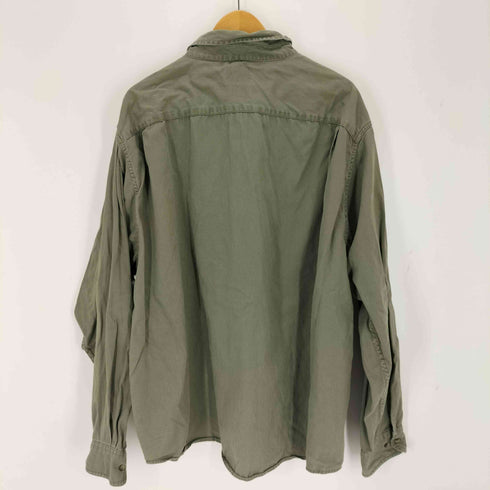 ラングラー Wrangler オーバーサイズL/Sワークシャツ メンズ 3X