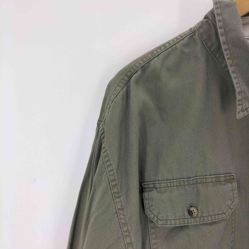 ラングラー Wrangler オーバーサイズL/Sワークシャツ メンズ 3X