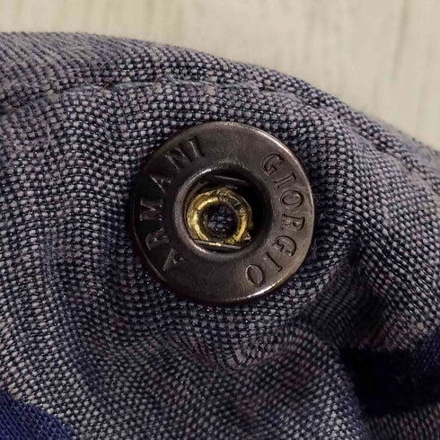 ジョルジオアルマーニ Giorgio Armani イタリア製 総柄 2タック クロップド ワイドパンツ メンズ 46R