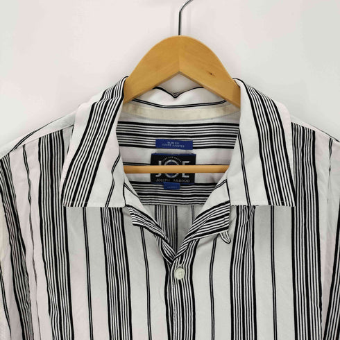 ジョセフアボード JOSEPH ABBOUD レーヨン100% 開襟S/Sストライプシャツ メンズ JPN:XXL