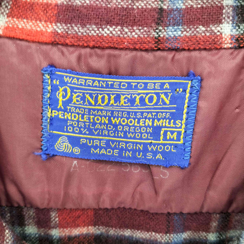 ペンドルトン PENDLETON 70S USA製 ボードシャツ メンズ import:M