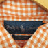 ラルフローレン RALPH LAUREN CLASSIC FIT リネン ギンガムチェック BDシャツ メンズ import:S