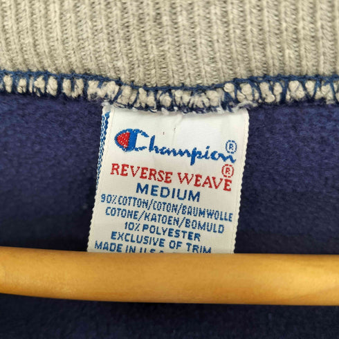 チャンピオン Champion 90S USA製 REVERSE WEAVE リブライン スクリプトロゴ刺繍 メンズ import:M