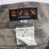 エヴェックスバイクリツィア EVEX by KRIZIA ゼブラ柄 フレアデニムパンツ レディース 42