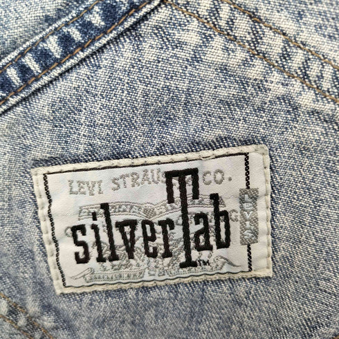リーバイス Levis 90S SILVERTAB デニムオーバーオール メンズ import:M