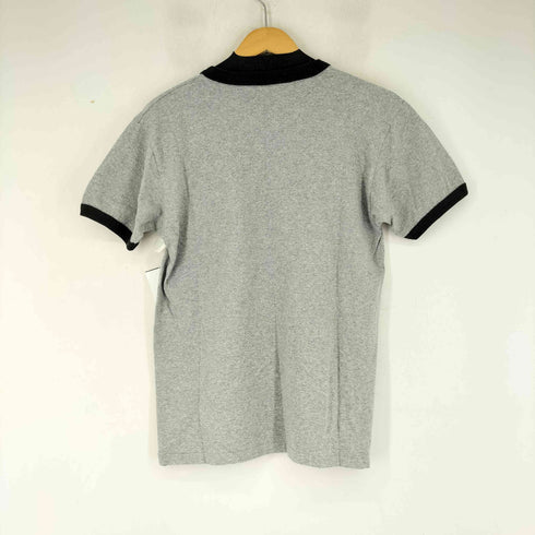 ラバープリント S/S リンガー Tシャツ メンズ JPN:M