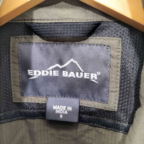 エディーバウアー Eddie Bauer マルチポケット リップストップ ナイロン ジップアップ ジャケット メンズ import:S