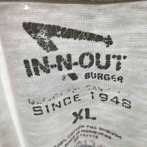 インアウトバーガー IN-N-OUT BURGER バックプリント S/S Tシャツ メンズ JPN:XL