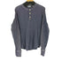 ギャップ Gap 00S ヘンリーネック サーマルカットソー ナス紺 メンズ JPN:S